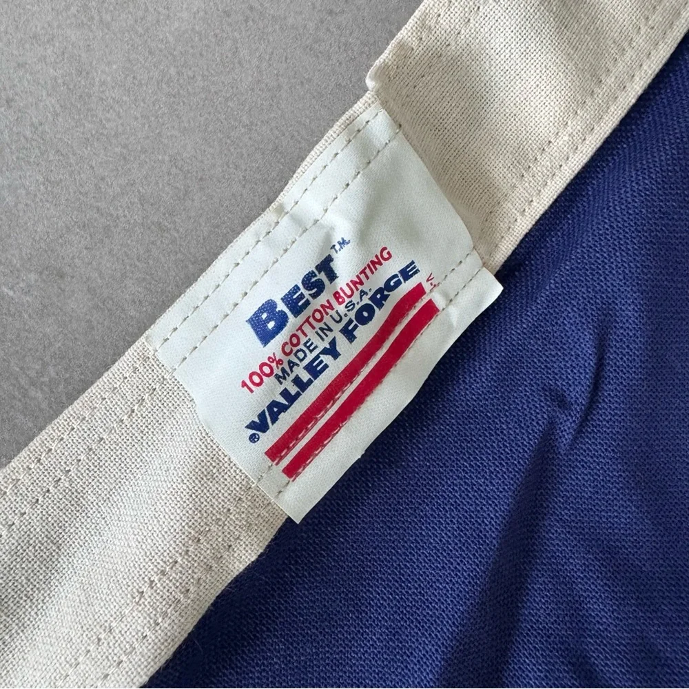 Vintage 5x8 American Flag 🇺🇸 Valley Forge 100% Cotton Made in USA